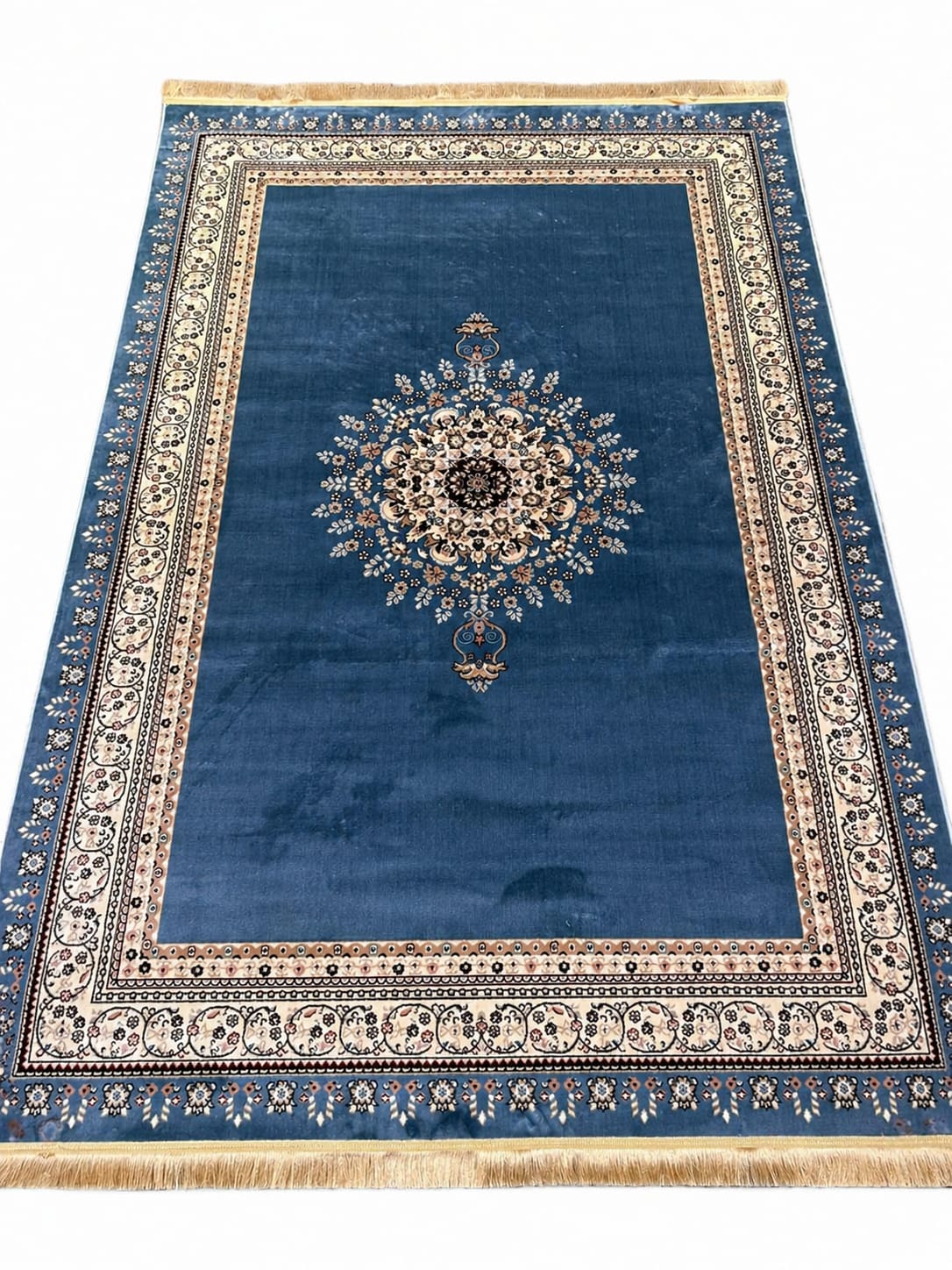 Tapis bleu made in belgharia design istanbul