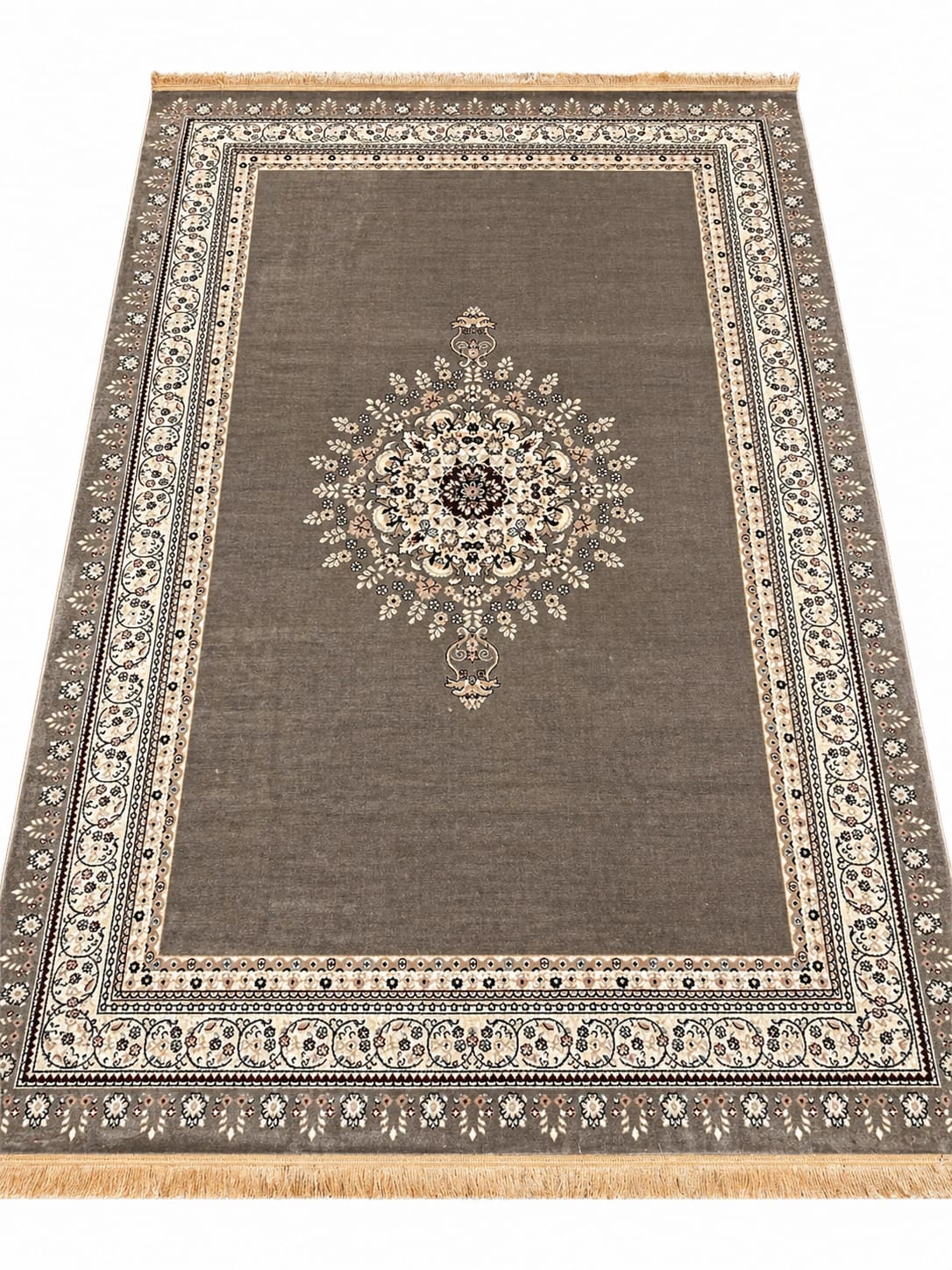 Tapis marron made in belgharia design istanbul