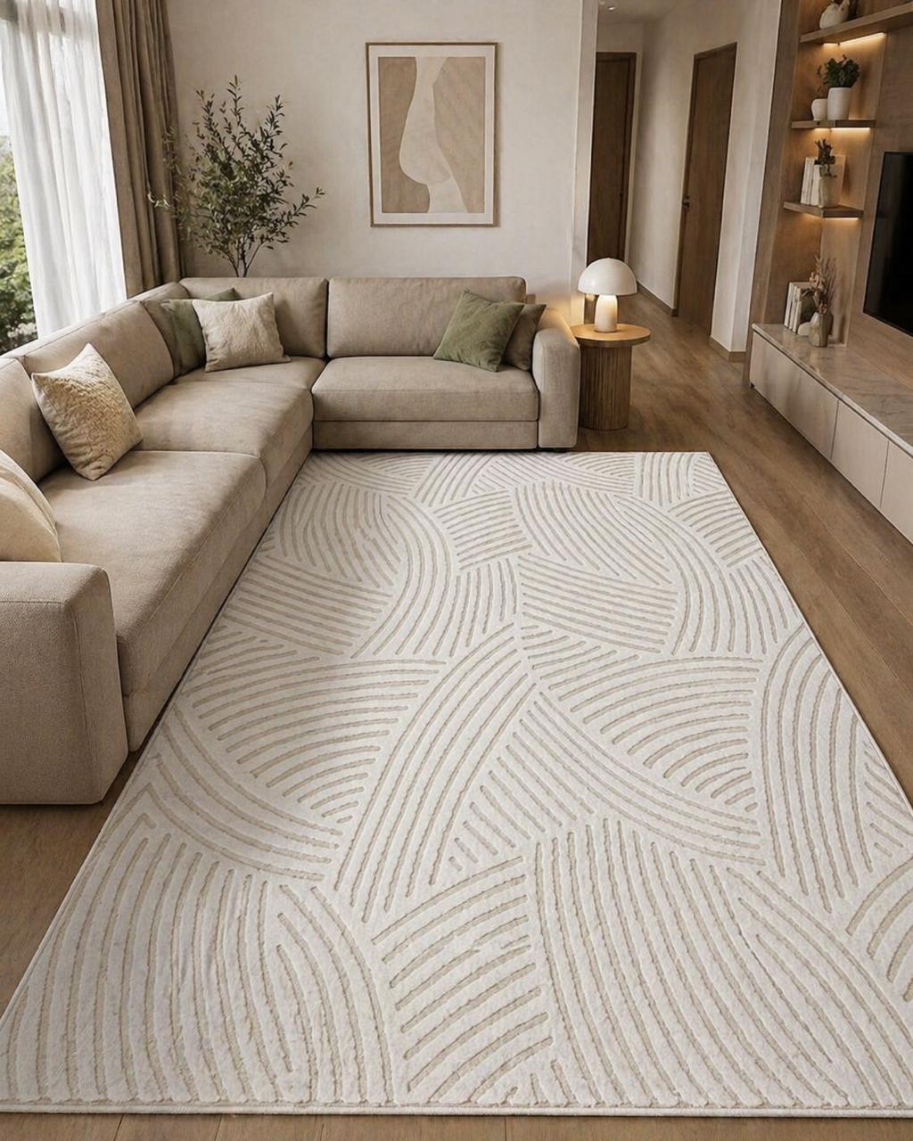 Tapis coucon moderne 